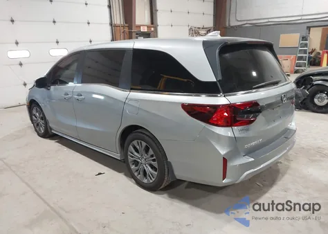 2025 Honda Odyssey Touring z USA, uszkodzony, nr VIN 5FNRL6H89SB015127